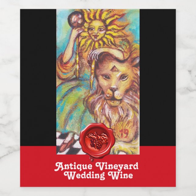 RÓTULO PARA GARRAFA DE VINHO OBJETIVOS DAS SOMBRAS PERDIDAS/DO VINHO DE CASAMEN (Rótulo Único)