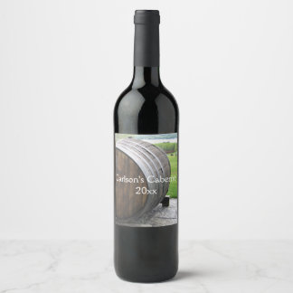 Rótulo Para Garrafa De Vinho Rótulo de Vinho Design de Casca de Vinho