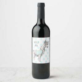 Rótulo Para Garrafa De Vinho Rótulo do frasco do Vinho Alpaca (ou Vinho Espuman