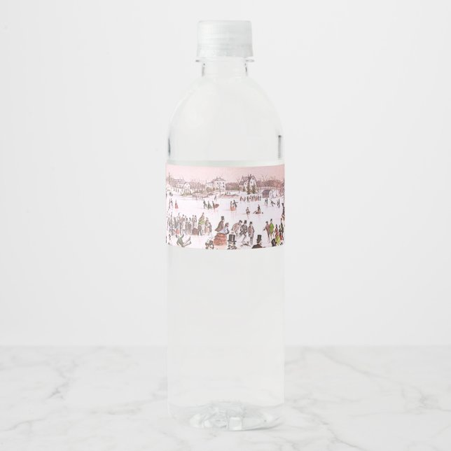 Rótulo Para Garrafa De Vinho SKATE Bela PRIMEIRO (Frente)