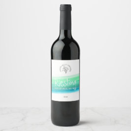 Rótulo Para Garrafa De Vinho Vinho branco, vinho verde, vinificador de vinho