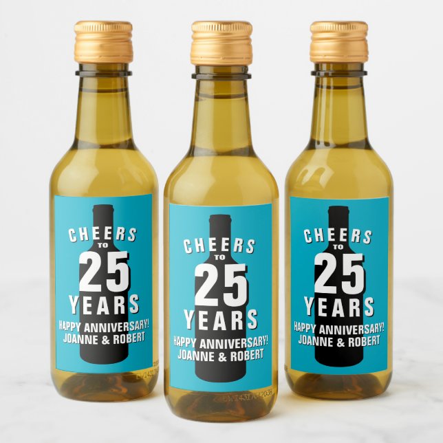Rótulo Personalizado de Garrafa de Vinho Mini para (Garrafas)