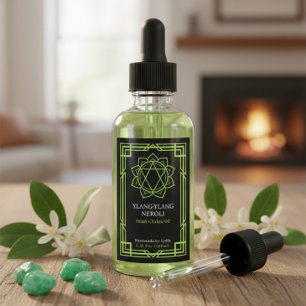 Rótulo Personalizado de Óleo Essencial Anahata Cor