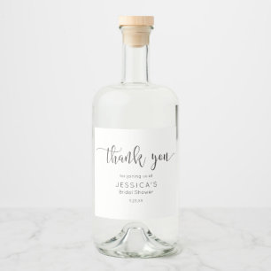 Rótulo Rótulo de Garrafa de Vinho de Script Rús