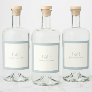 Rótulo V1 do Frasco Líquido com Azul Derratado