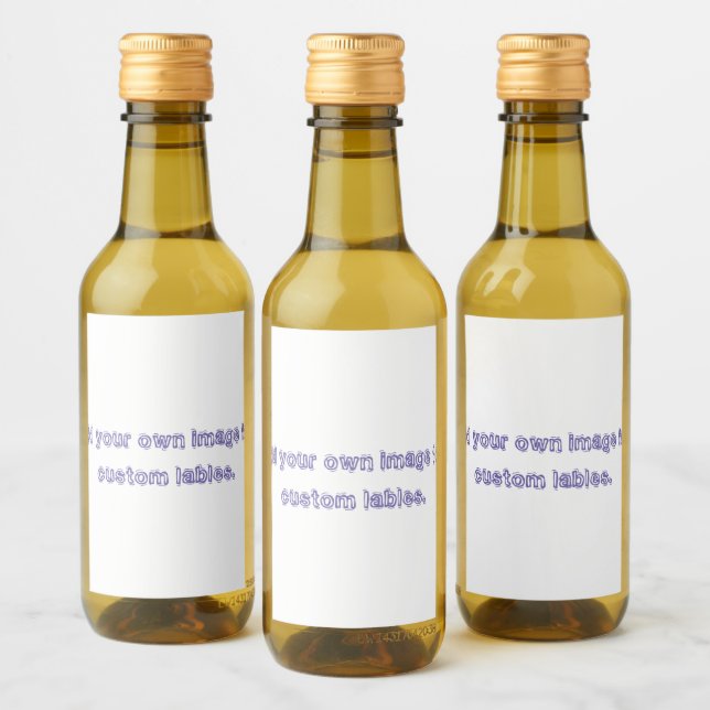 Rótulo Vinho/Espumante/Cerveja/Água (4" x 3,5") (Garrafas)