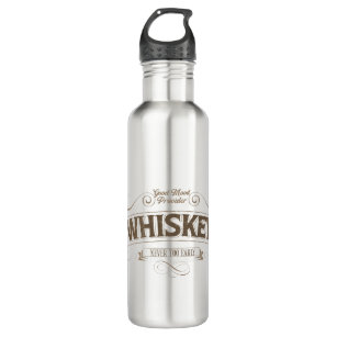 Rótulo Whiskey - garrafa de água engraçada