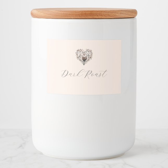 Rótulos de Alimentos Love is Brewing (Frente)