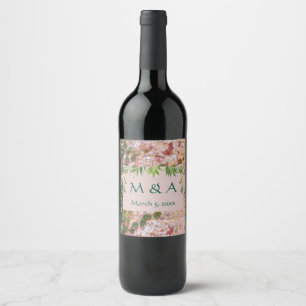 Rótulos de Bebidas de Casamento de Mira Verde Pint