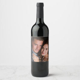 Rótulos de Bebidas para Salvar a Data de Fotos Per