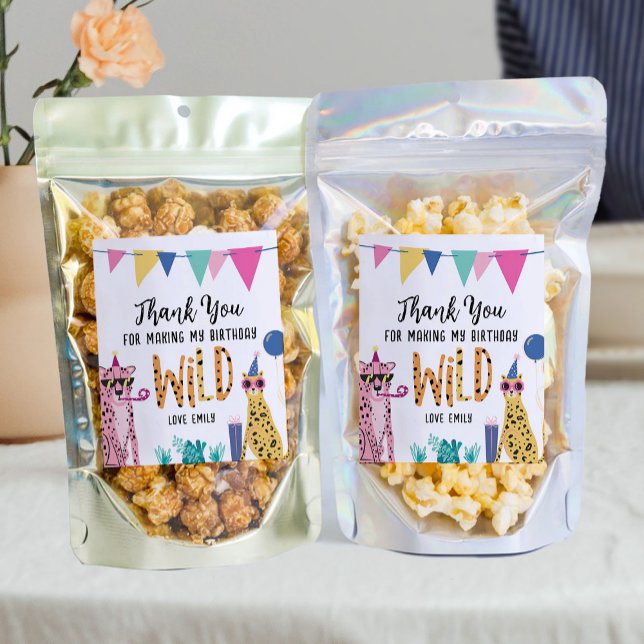 Rótulos de Comida de Festas de aniversário de anim (Criador carregado)