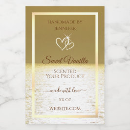 Rótulos de Embalagem de Produtos do Belo Oceano Do