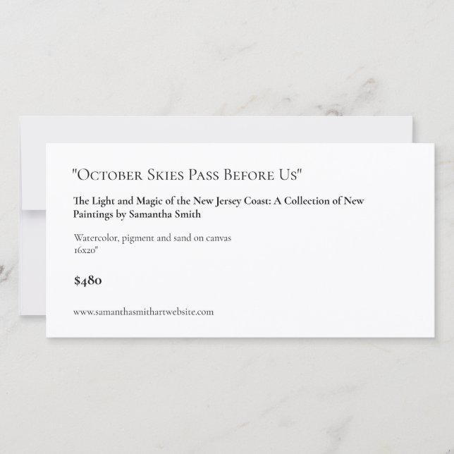 Rótulos de Exibição de Cartões Personalizáveis (Frente)