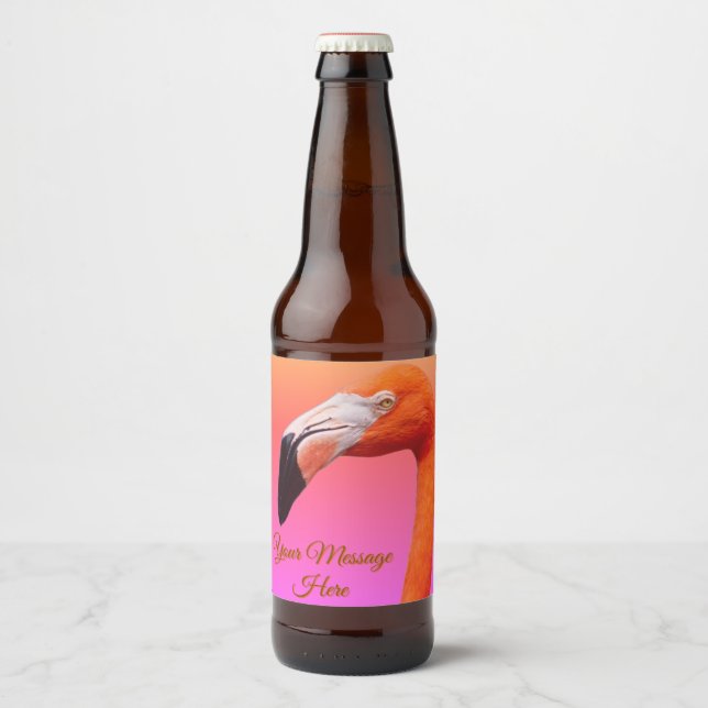 Rótulos de Flamingo (Frente)