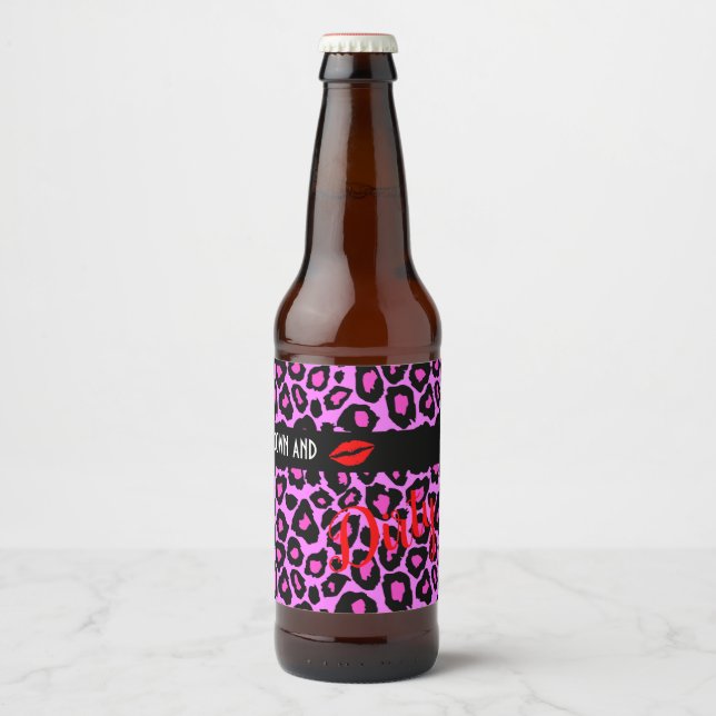 Rótulos de Frasco de Cerveja do aniversário de 30  (Frente)