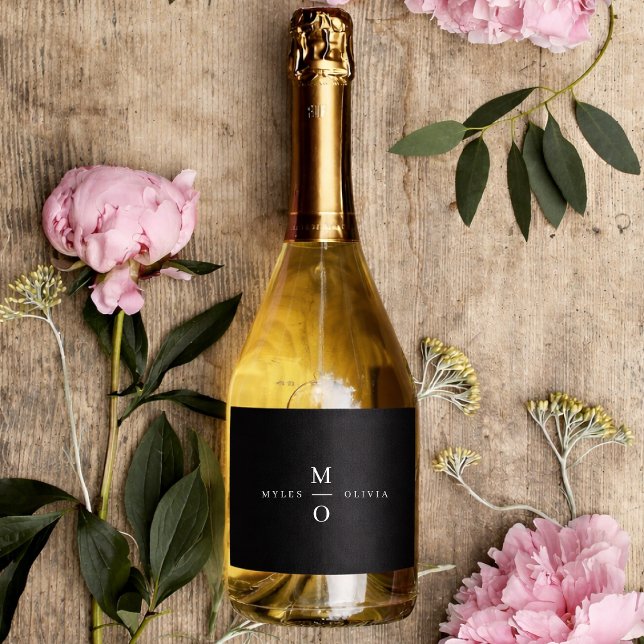 Rótulos de Garrafa Casamento | Rótulo de Champanhe (Personalized wedding bottle labels for favors, showers, receptions, and welcome drinks)