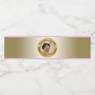 Rótulos de Garrafa de Água para Chá de Bebê de Men