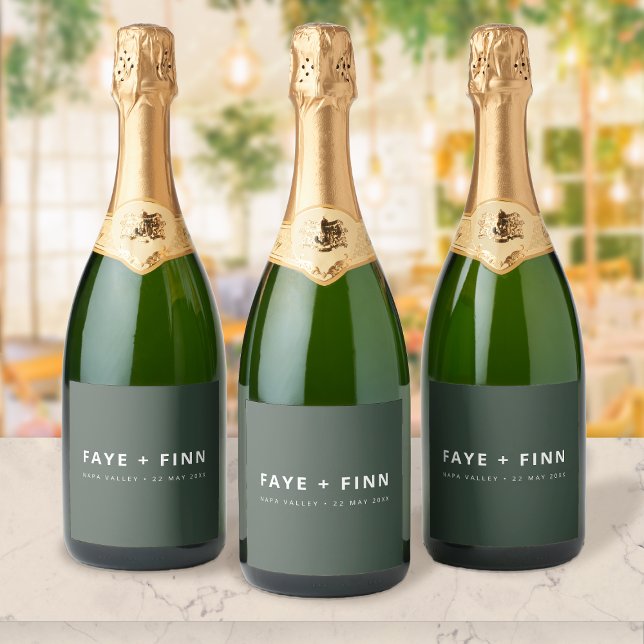 Rótulos de Garrafa de Casamento | Etiqueta de Cham (Custom wedding bottle labels that make favors, toasts, and tables feel polished)