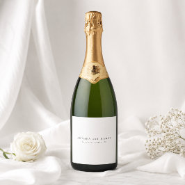 Rótulos de Garrafa de Vinho de Luxo para Casamento