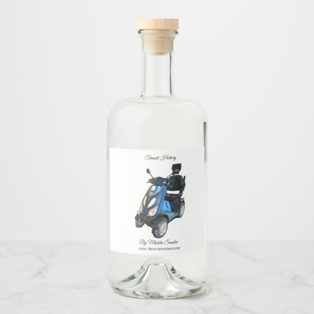 Rótulos de Garrafas de Bebidas Alcoólicas (10,2 cm (Frente)