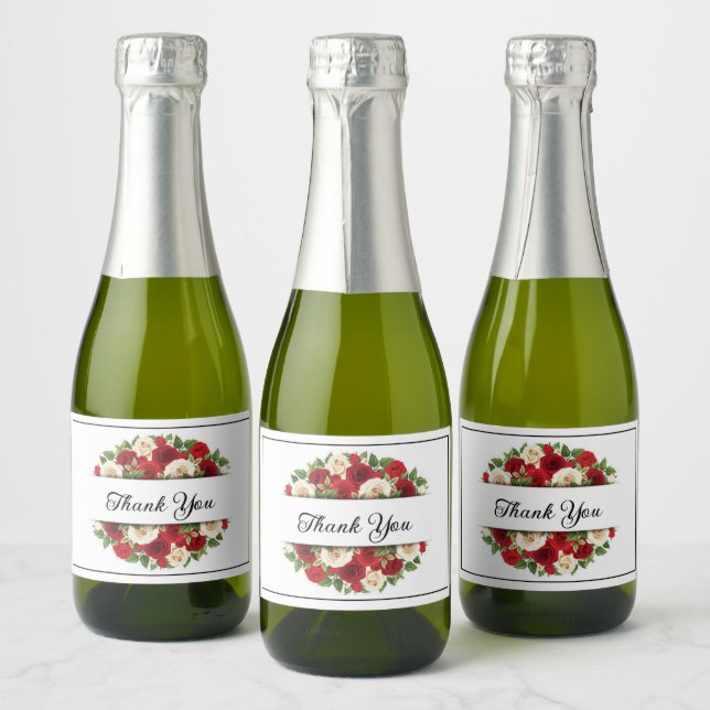 Rótulos De Garrafas De Vinho Mini Espumantes De Ca (Garrafas)