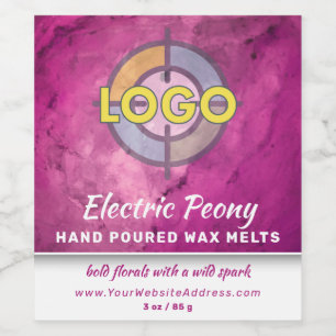 Rótulos de produto perfumado magenta magenta cor-d