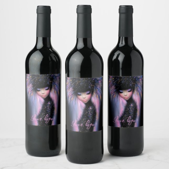 Rótulos de Vinho Cosmic Diva Stellar Glow (Garrafas)