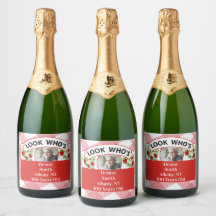 Rótulos de Vinho Espumante para 100º Aniversário -