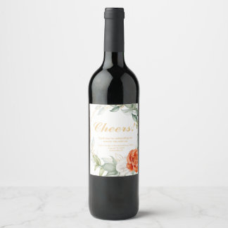 Rótulos de Vinho Floral
