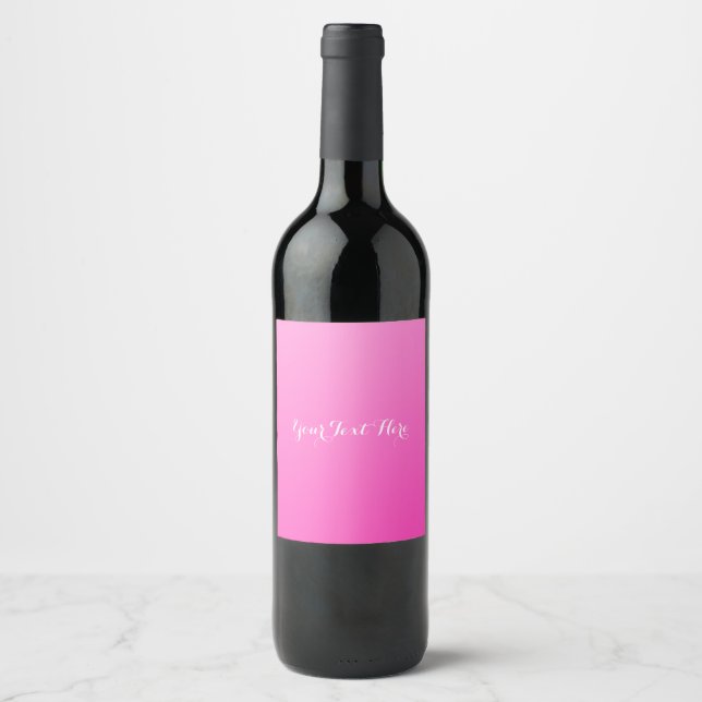 Rótulos de Vinho Minimalismo Moderno Glamour Tom d (Frente)