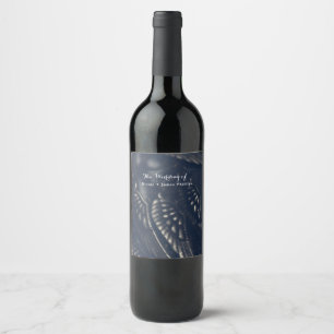 Rótulos de vinho para festa glâm gótico Asas de An