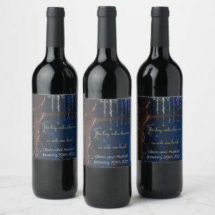 Rótulos de Vinho para Noite Elegante
