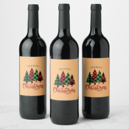 Rótulos de Vinho Personalizados, Natal de Fim de A