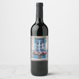 rótulos de vinho personalizados vintage para varan