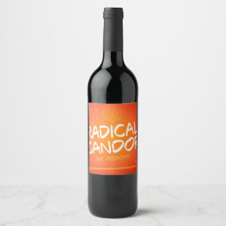 Rótulos de Vinho Radical Candor Podcast