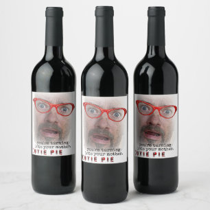 Rótulos Engraçados De Vinho De Pizza!