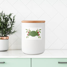 Rótulos Para Comida Cerejas Vintage Personalizadas
