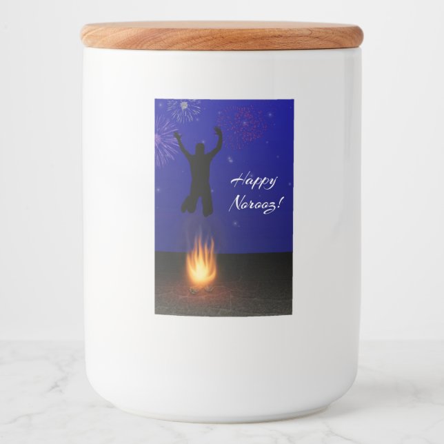 Rótulos Para Comida Happy Noroz Chahar-Shanbeh-Suri (Frente)