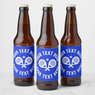 Rótulos personalizados de garrafa de cerveja com l