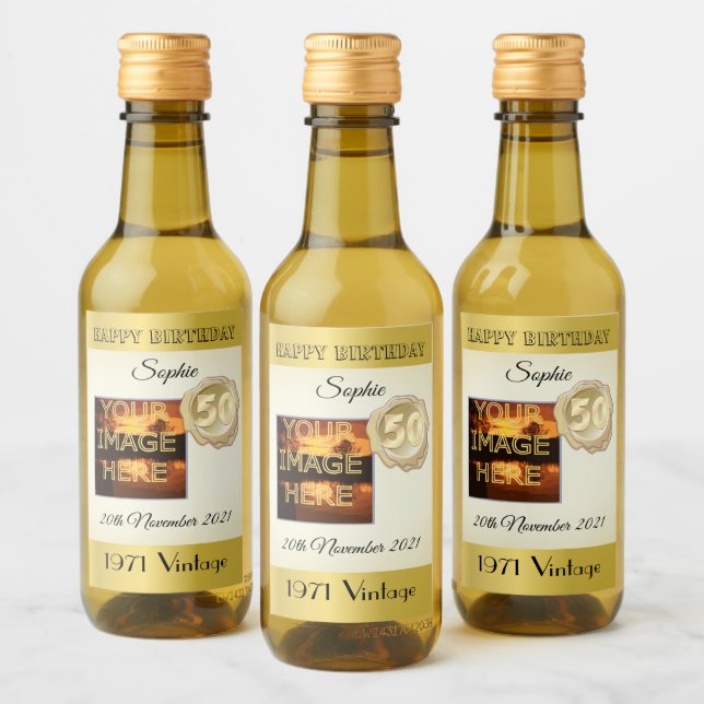 Rótulos Personalizados de Garrafa de Vinho para An (Garrafas)