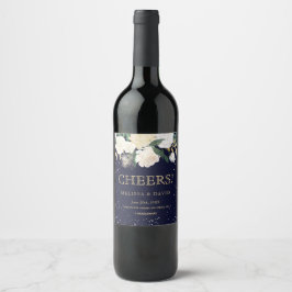 Rótulos Românticos De Vinho De Inverno