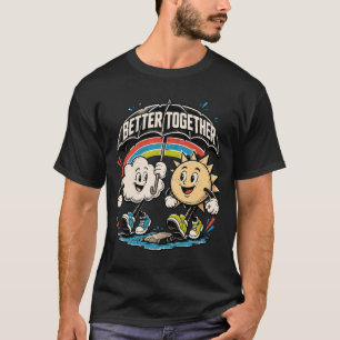 Roubar a Camiseta Gótica de Caveira de Corvo Brilh