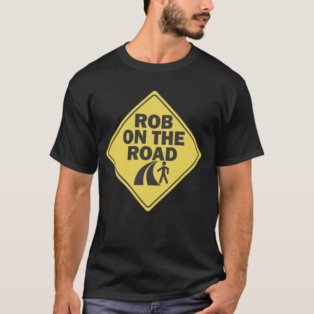 Roubo no t-shirt da estrada (Frente)