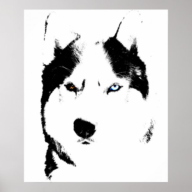 Rouco Arte Impressão Dog Arte Poster Ofertas para  (Frente)