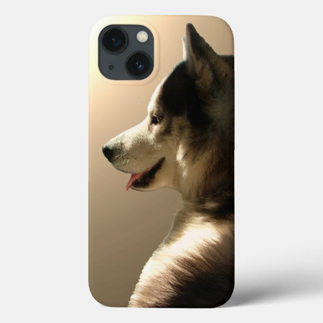 Rouco Blackberry Case Dons de Lover de Cão Sled (Verso)