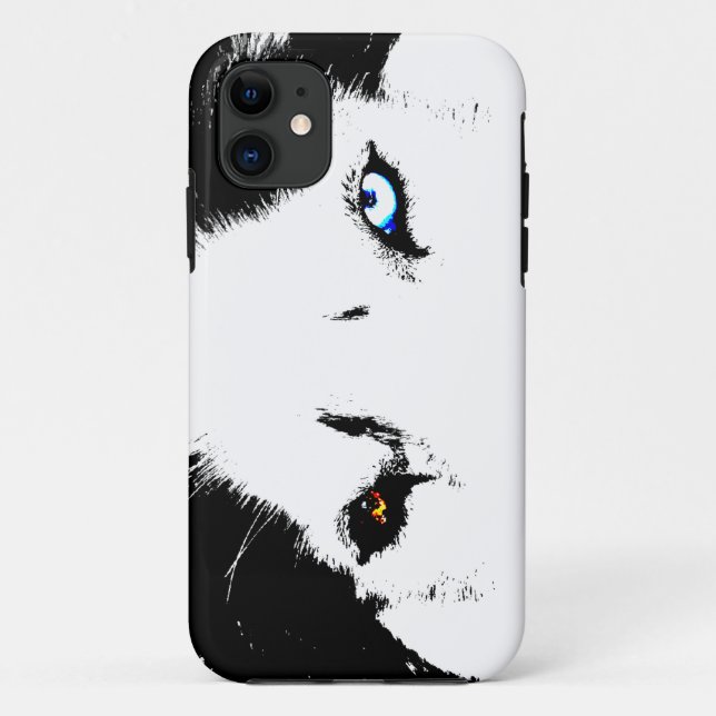 Rouco Dog capas de iphone Rouco Malamute Pup Capas (Verso)