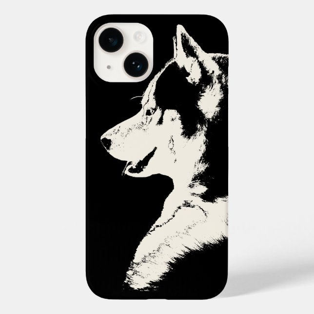 Rouco Dog capas de iphone Rouco Malamute Pup Capas (Verso)