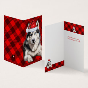 Rouco Feriado Cão Vermelho Buffalo Xadrez Natal