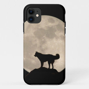 Rouco iPhone 5 Caso Capas De Cão De Lobo Siberian