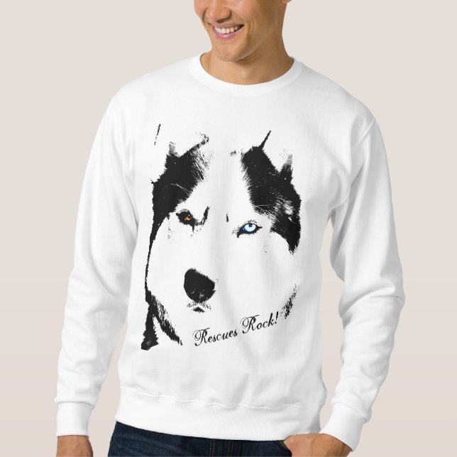 Rouco rouco Wolf Camisetas de cão Sled Sweet  (Frente)